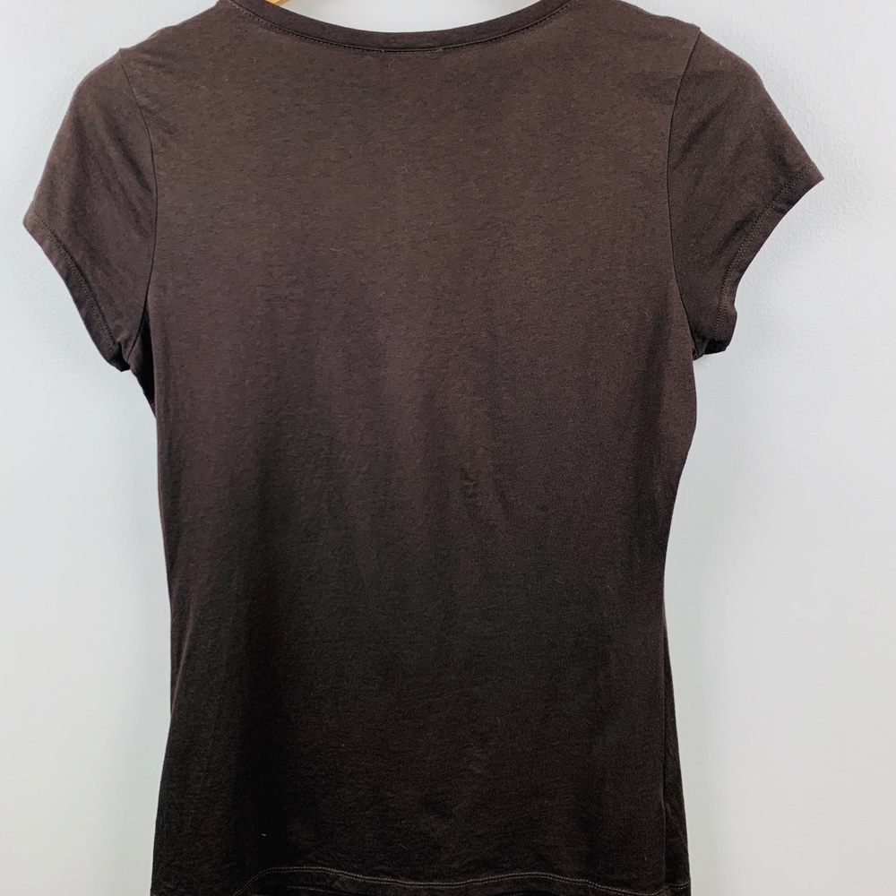 Ann Taylor Flower Embellished Top, Size S - Picture 2 of 4